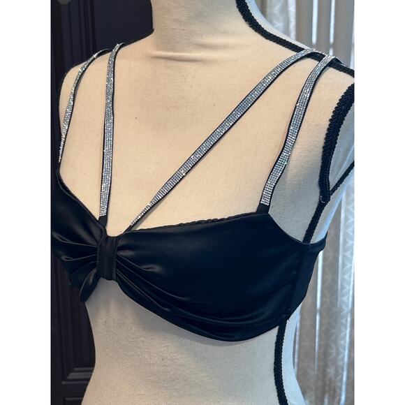 Victoria's Secret Shine Bow Satin Bralette - Picture 3 of 6